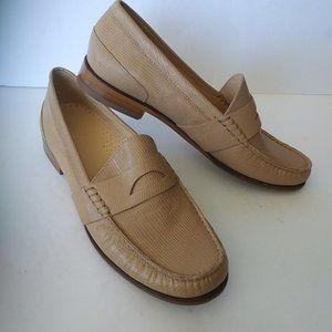 Cole Haan Tan Laurel Penny Loafer Women's Size 9B
